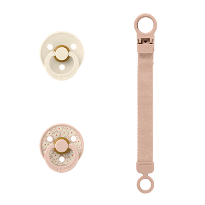 BIBS Colour Dummy & Loop Clip Gift Set