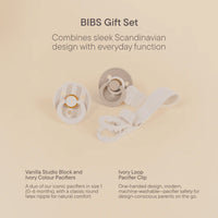 BIBS Colour Dummy & Loop Clip Gift Set