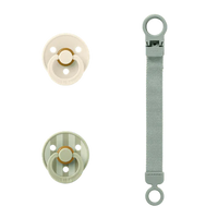 BIBS Colour Dummy & Loop Clip Gift Set