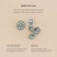 BIBS Colour Dummy & Loop Clip Gift Set