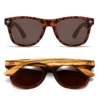 Avoca Walnut | Brown Lens | Walnut Arms