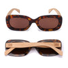 Vibe Toffee Tort | Black Graduated Lens l White Maple Arms