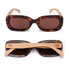 Vibe Toffee Tort | Black Graduated Lens l White Maple Arms