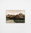 Country Drive Green | Canvas Print