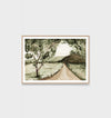 Country Escape Green | Framed Print