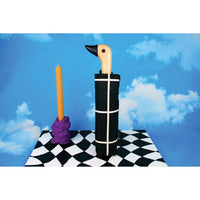 Duck Umbrella Compact | Black Grid