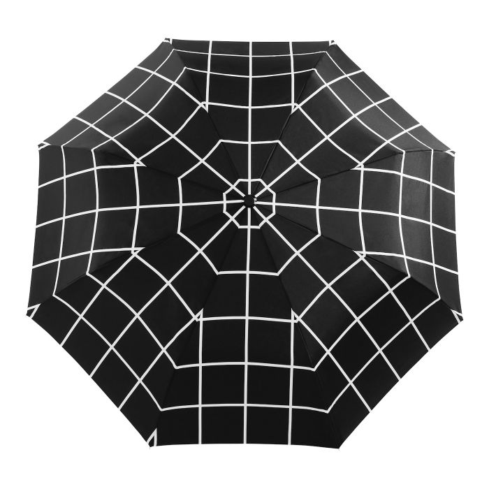 Duck Umbrella Compact | Black Grid
