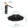 Duck Umbrella Compact | Black Grid
