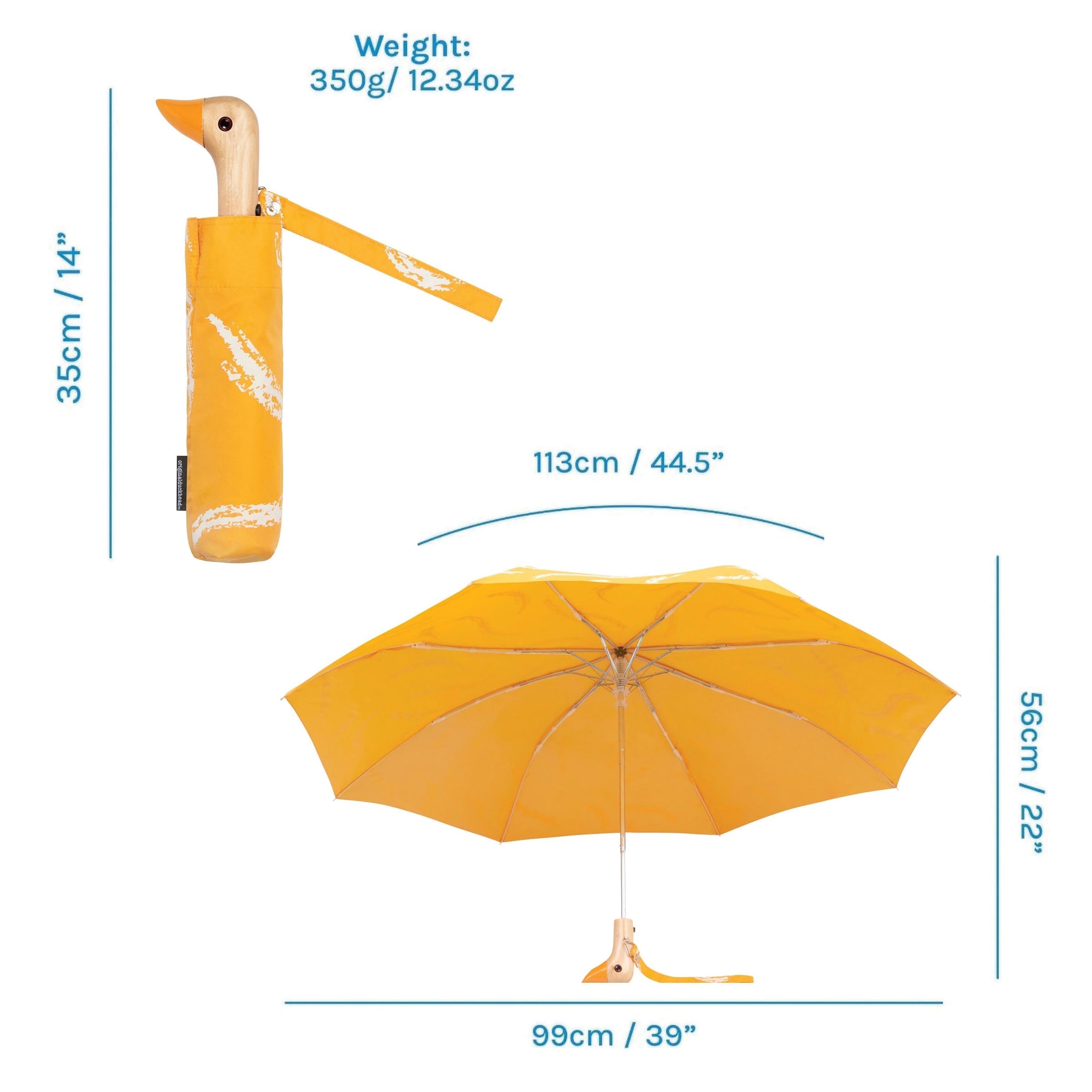 Duck Umbrella Compact | Saffron Brush