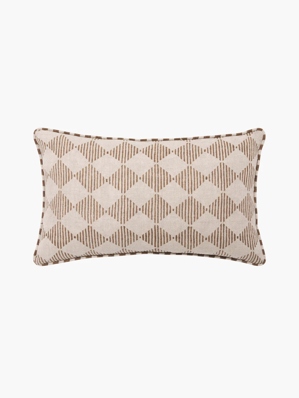 Quinn Bronze Reversible Linen Cushion