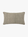 Quinn Olive Reversible Linen Cushion