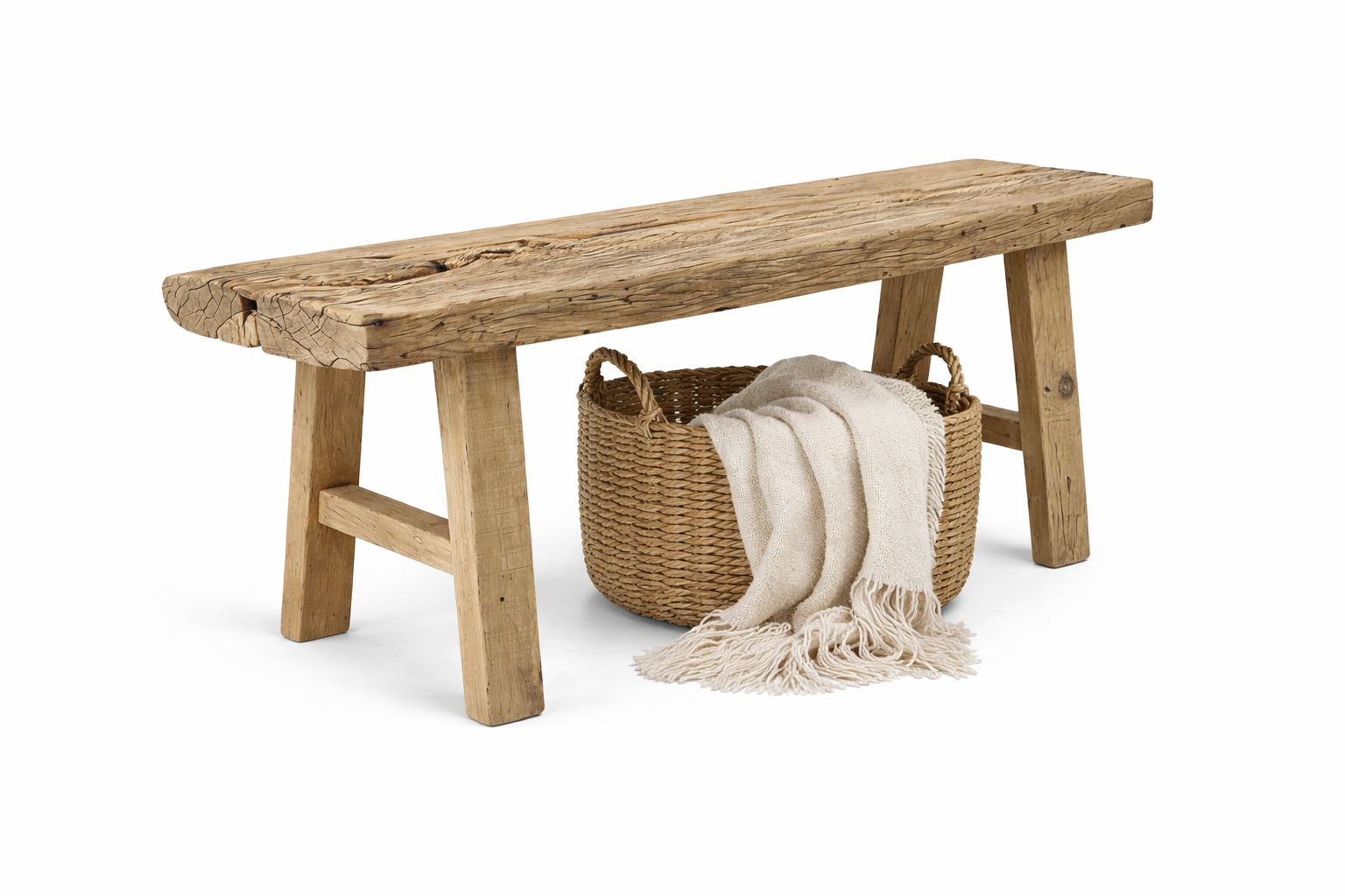 Elm Short Bench