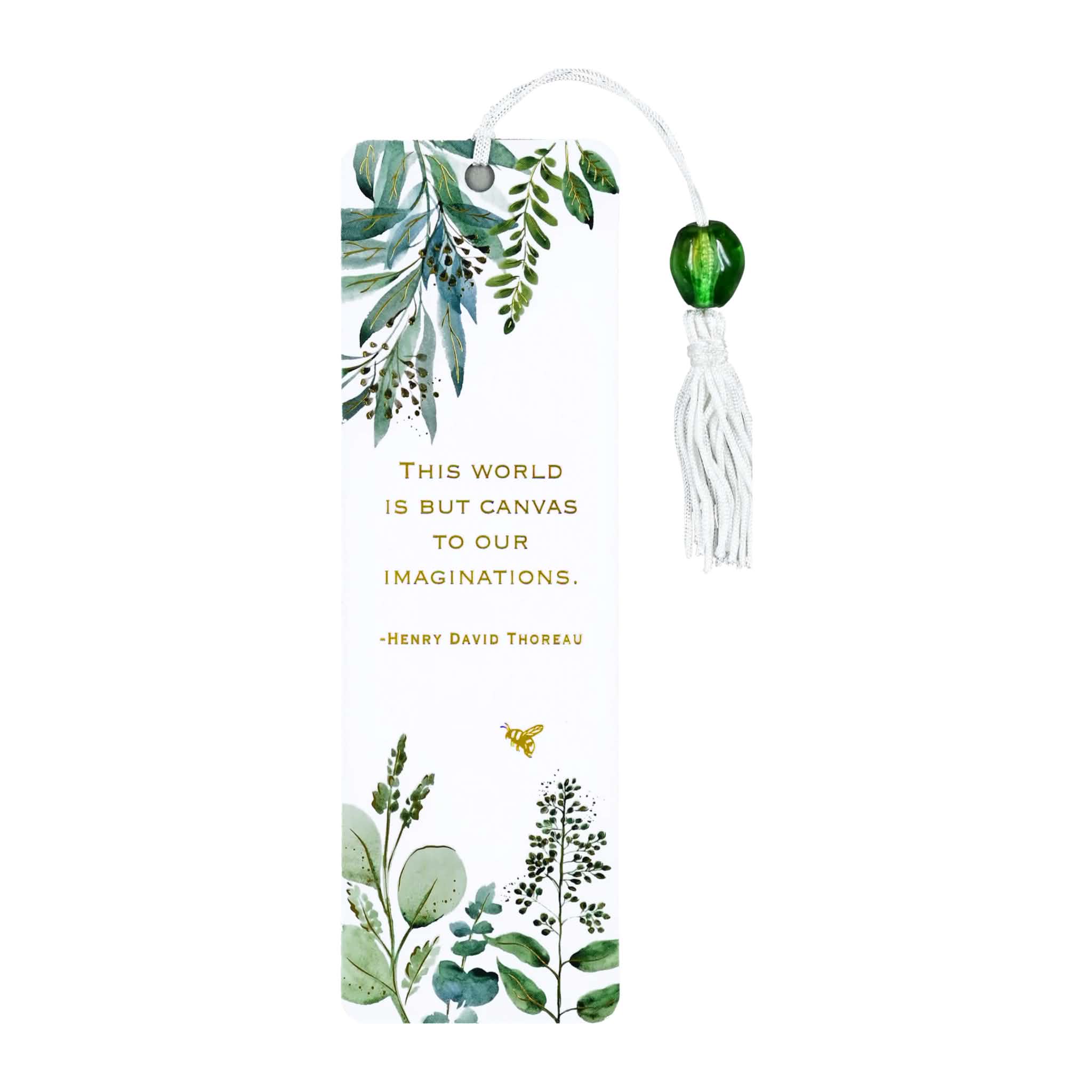 Eucalyptus Beaded Bookmark