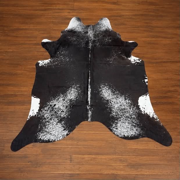 Salt + Pepper Longhorn Cowhide 10 | Floor Rug