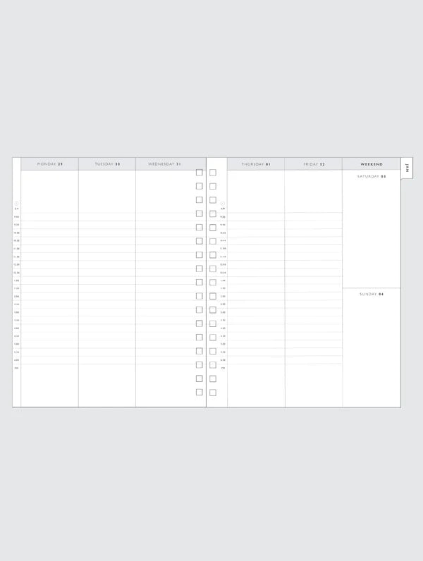 2026 Daily Hustle Planner | Rose