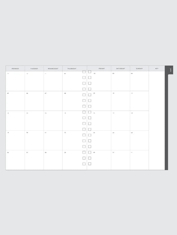 2026 Write The Day Planner | Shell