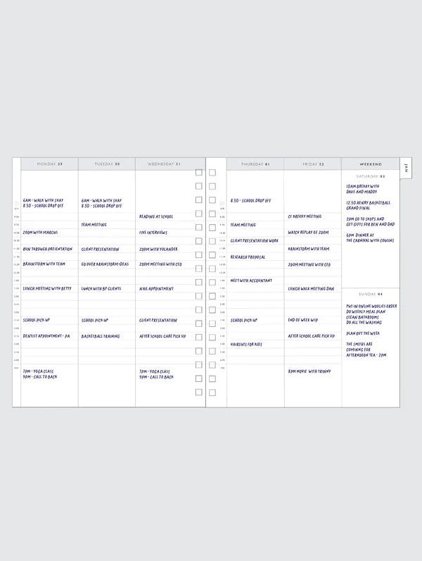 2026 Daily Hustle Planner | Rose