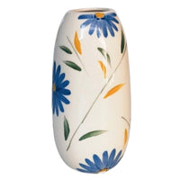 Maxine Floral Vase Blue & Green
