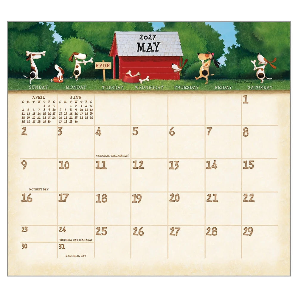 A Dogs Life 2027 | Wall Calendar