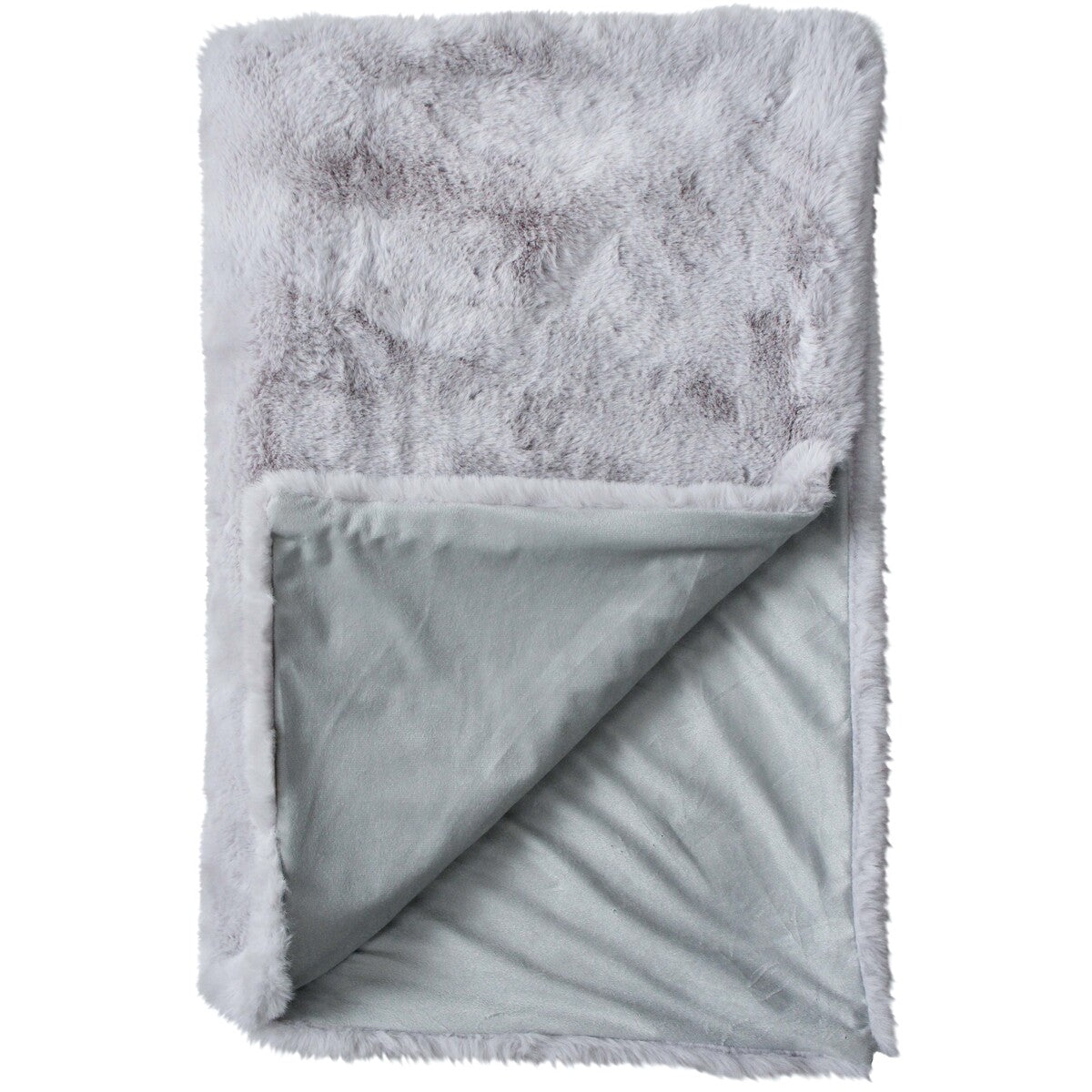 Blanket Faux Fur Grey