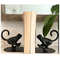 Monkey Bookends |Black