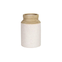 Denver Stone Cream Taupe Narrow Vase