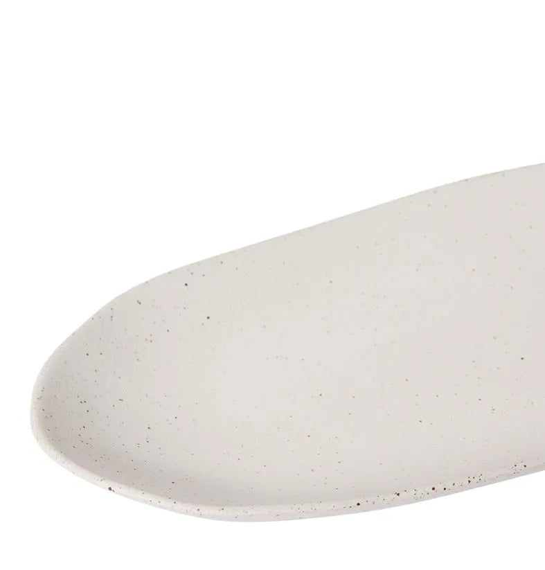 Matias Long Tray | Sandy White