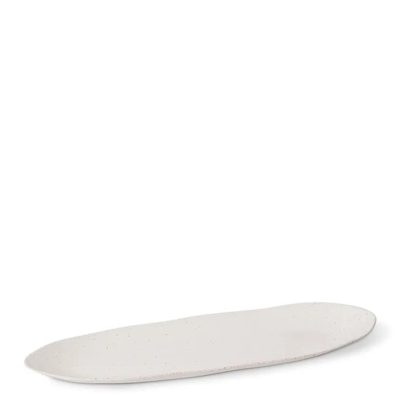 Matias Long Tray | Sandy White