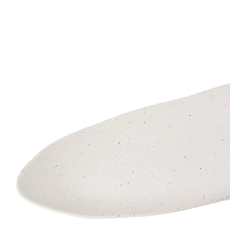 Matias Long Tray | Sandy White