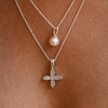 Pearl Necklace | Sterling Silver