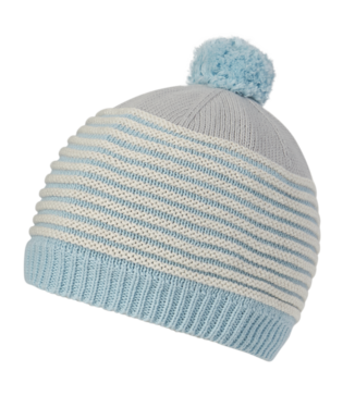 Baby Boys Beanie | Arrawarra Light Blue Stripe