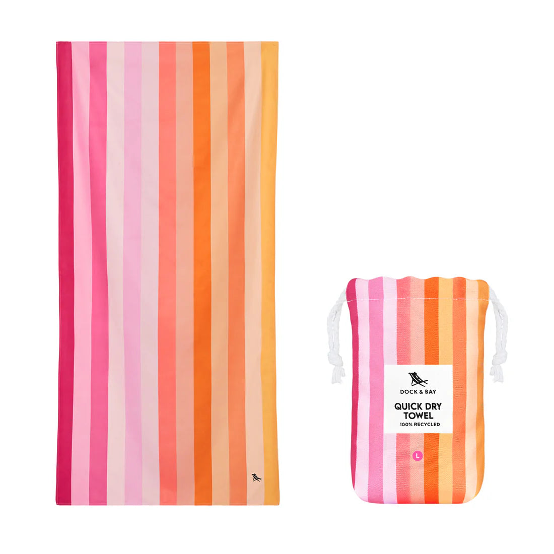 Summer Collection Beach Towel | Large | 100% Recycled