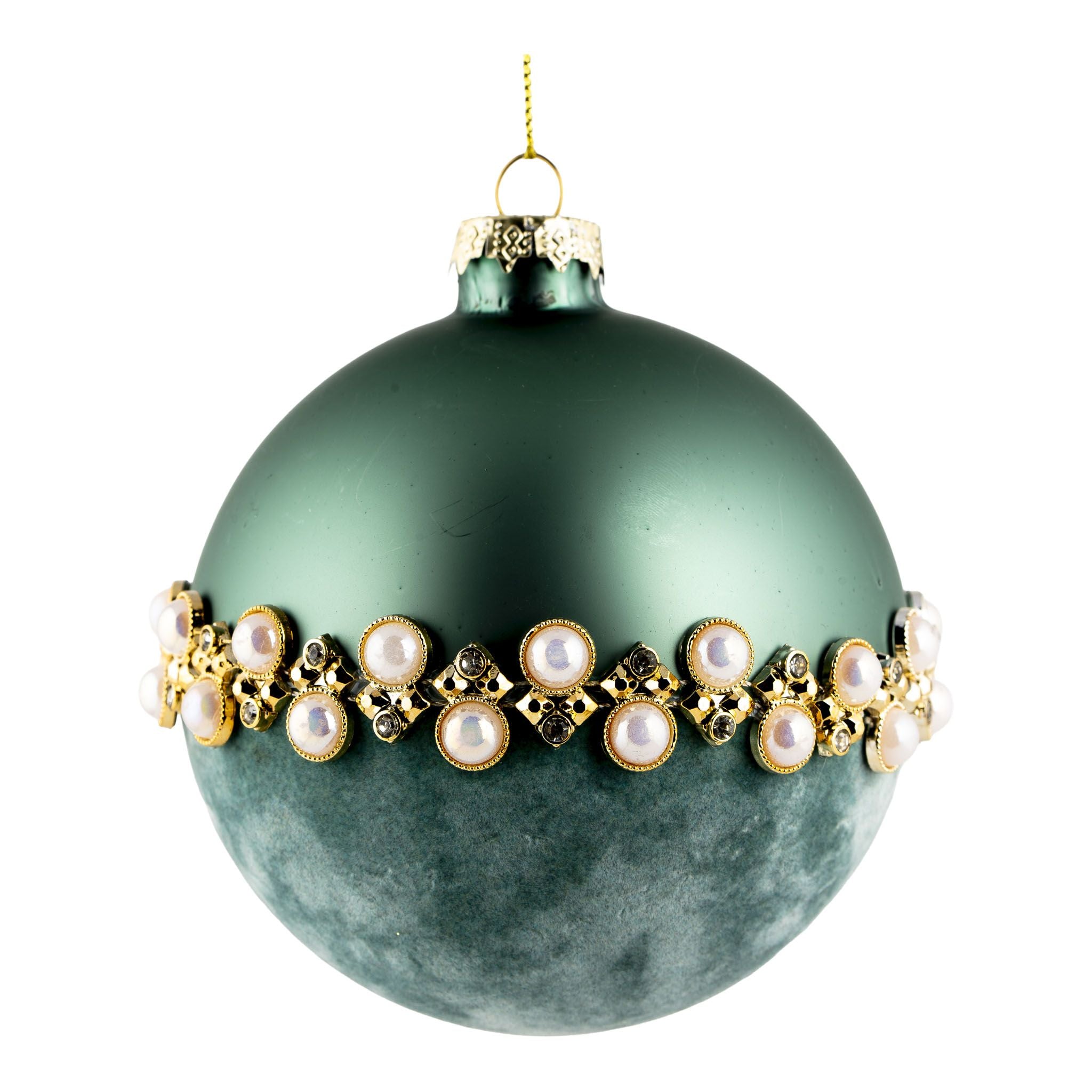 10cm Mint Green Pearl Ball Hanging