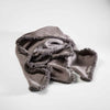 Luca Boho Linen Throw | Slate