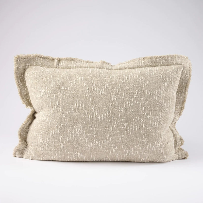 Polo Cushion | Natural/White