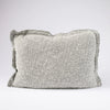 Polo Cushion | Silver/White