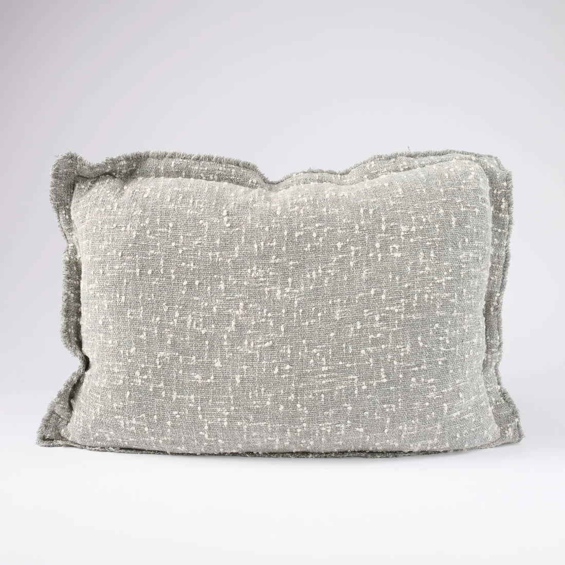 Polo Cushion | Silver/White