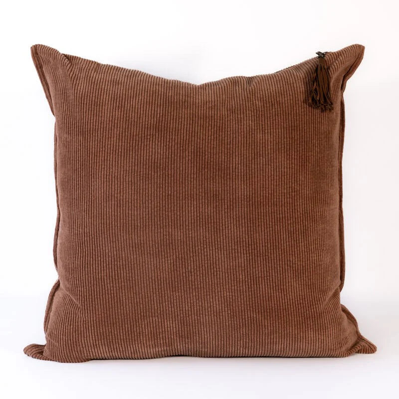 Hudson Corduroy Cushion | Clay