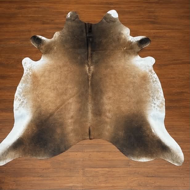 Dark Caramel Chocolate Cowhide 1 | Floor Rug