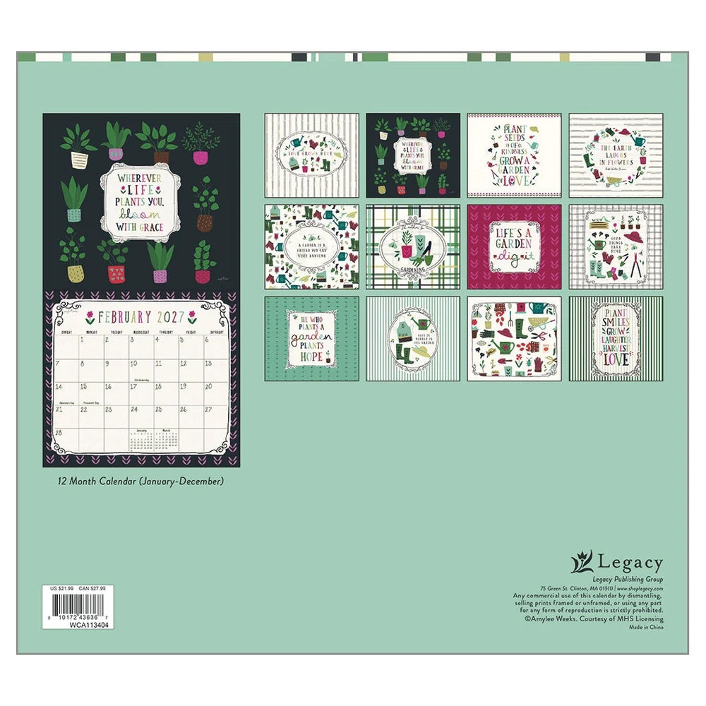 Just Dig It 2027 | Wall Calendar