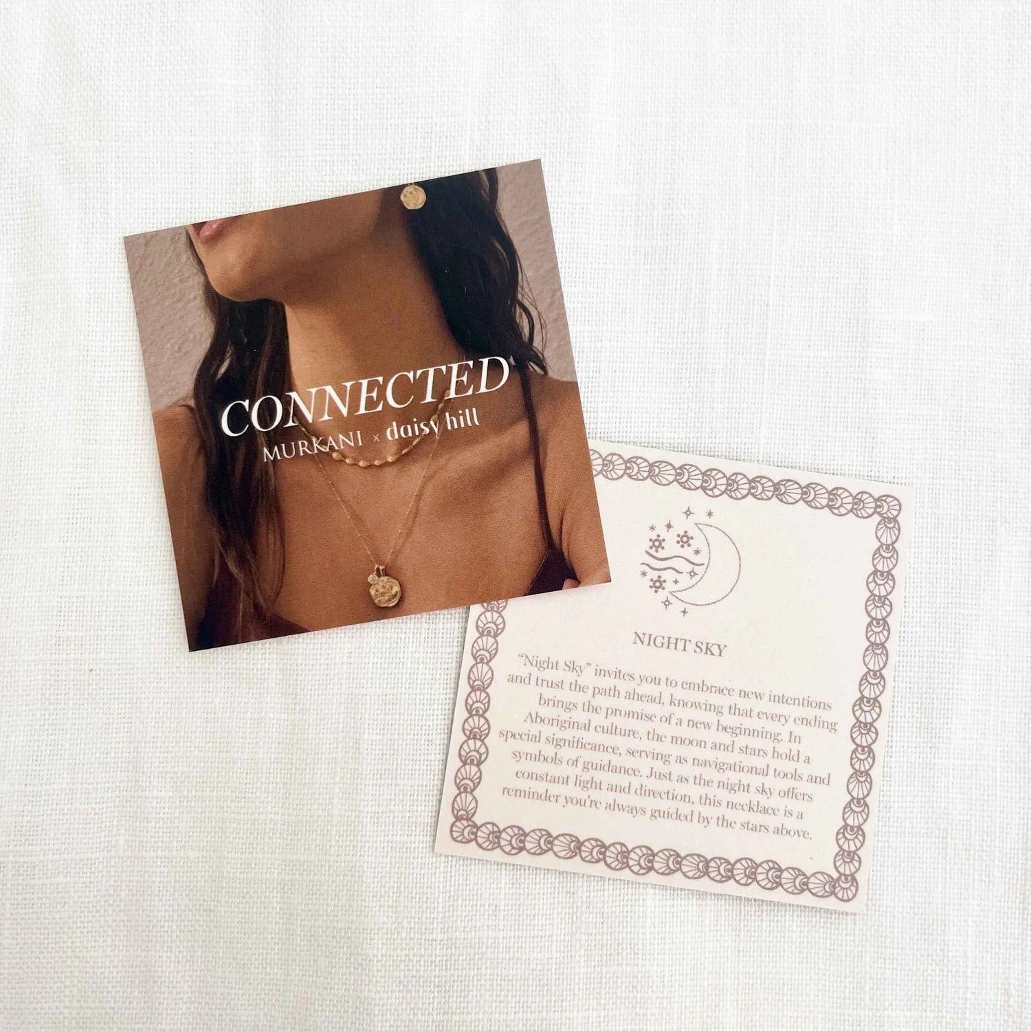 Night Sky Huggies | 18KT Yellow Gold Plate