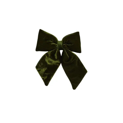 Bow Tie Decoration Velvet | Green