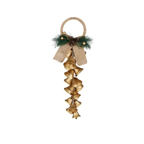 Jingle Bells Hanger Metal | Gold