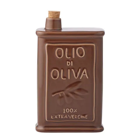 Olio Ceramic Oil Bottle | Cocoa