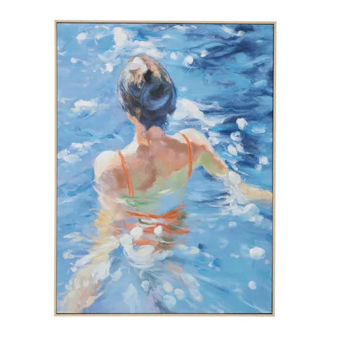 Carmel Nat Frame Oil Painting