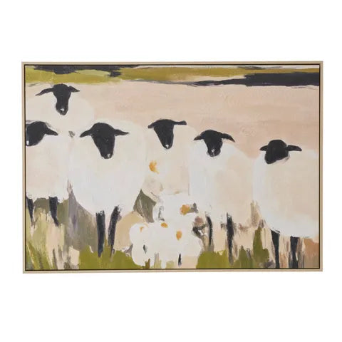 Dorper Ash Frame Oil Paint