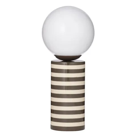 Kentucky Metal Table Lamp | Ivory/Cocoa