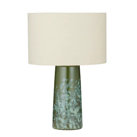 Mendes Ceramic Table Lamp | Green