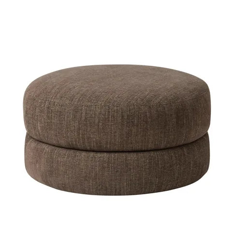 Paige Large Ottoman | Chocolate