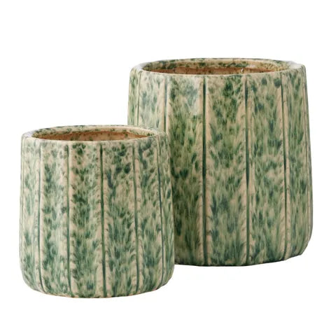 Broste Ceramic Pot | Forest